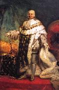 unknow artist Portrait of Louis XVIII of France oil painting on canvas